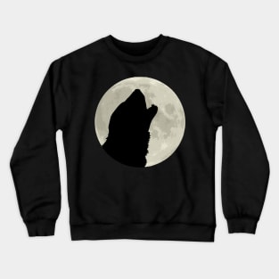 Ferret and the Moon Crewneck Sweatshirt